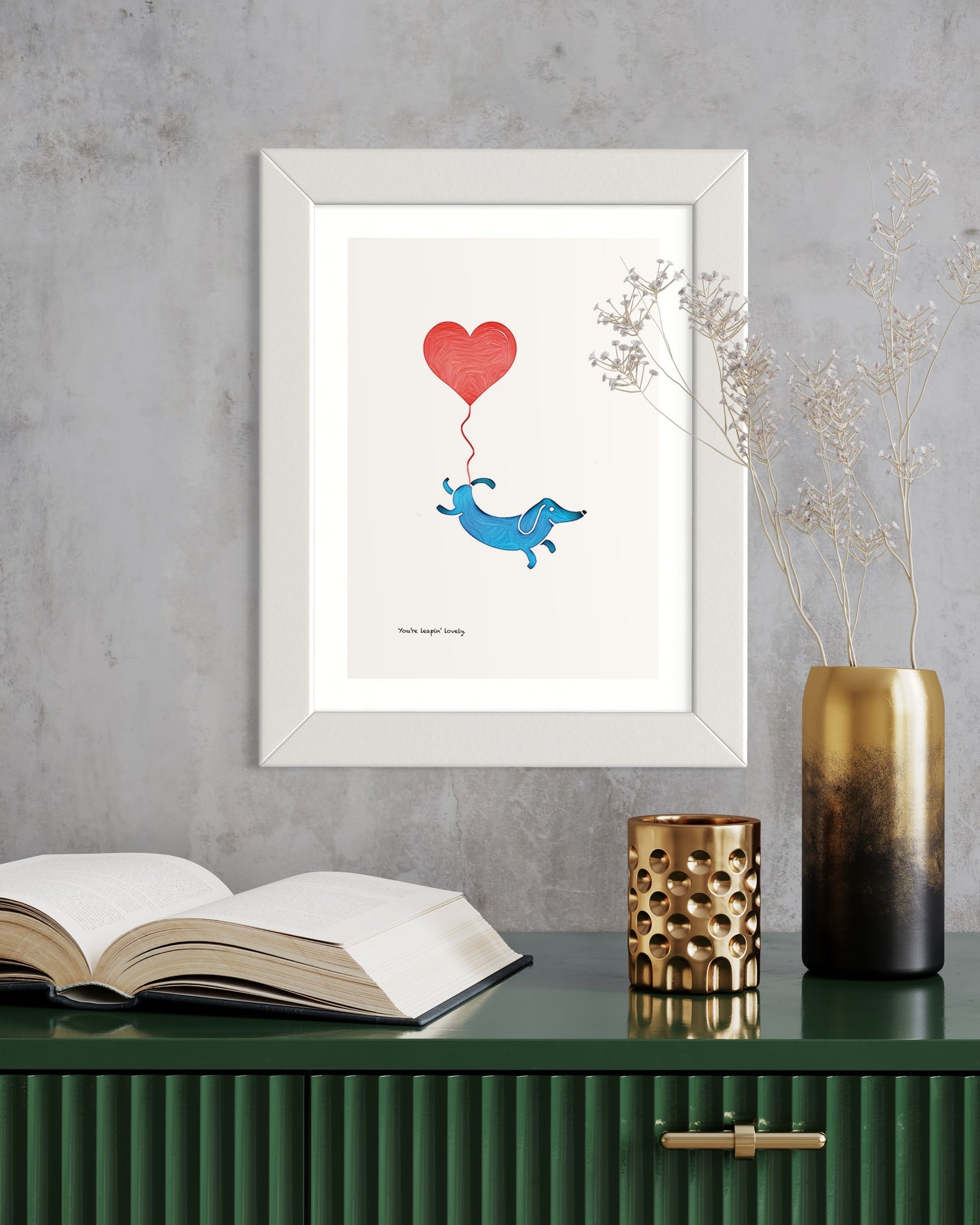 ‘You’re leapin’ lovely’ limited-edition print
