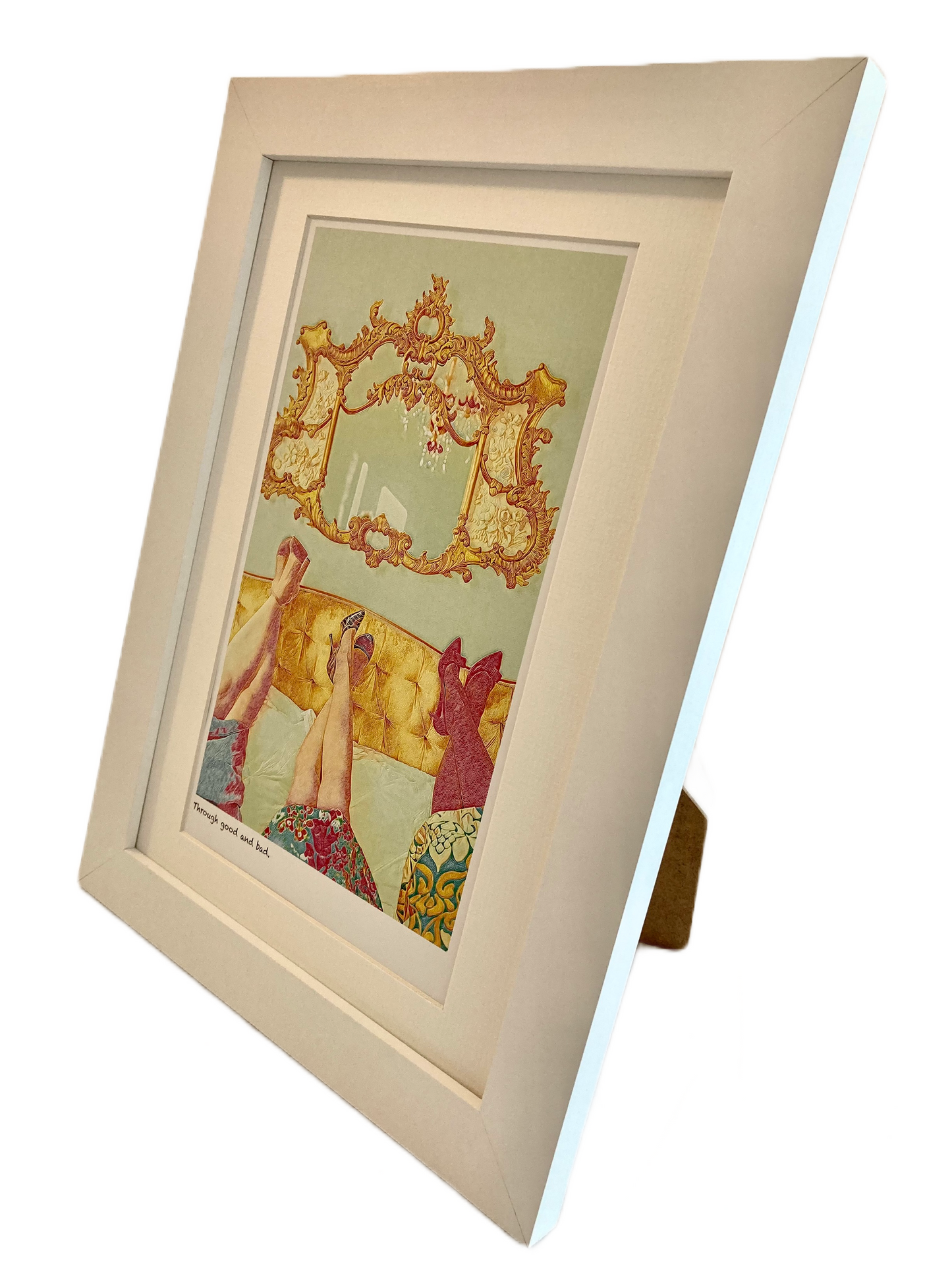 ‘Through good and bad’ limited-edition framed print