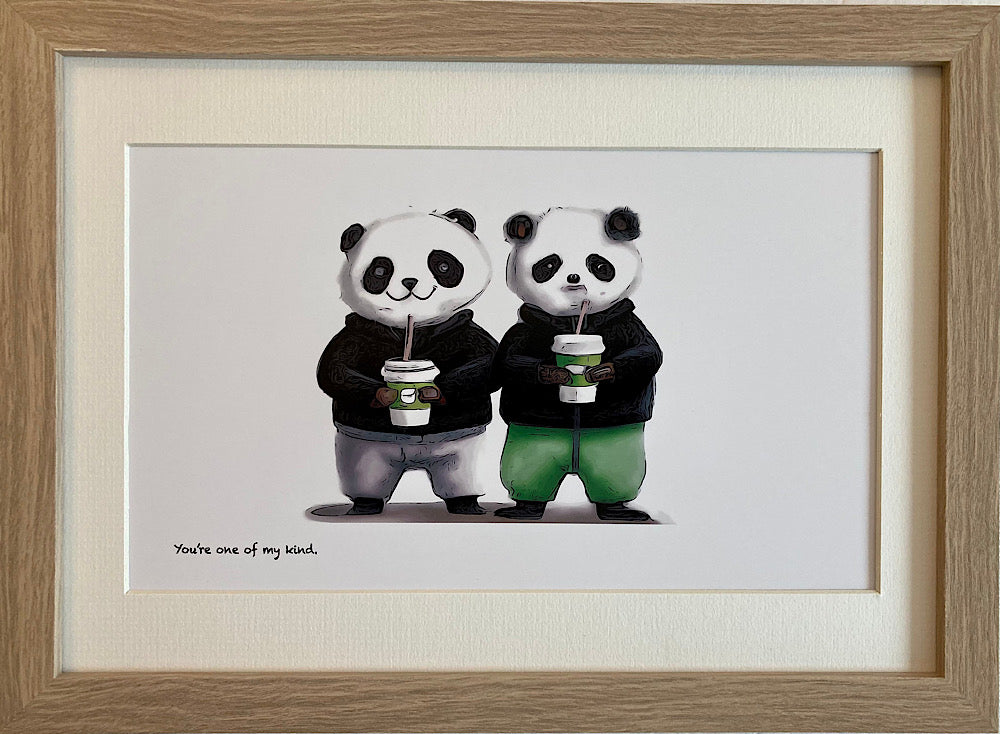 ‘You’re one of my kind’ limited-edition framed print