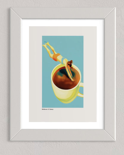 'Whatever it takes' limited-edition framed print