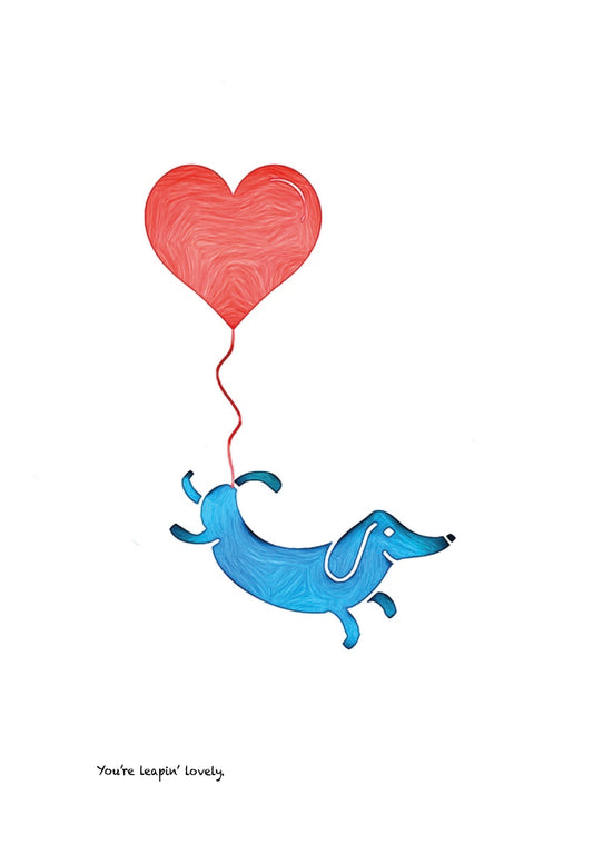 ‘You’re leapin’ lovely’ limited-edition print