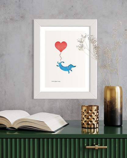 ‘You’re leapin’ lovely’ limited-edition print