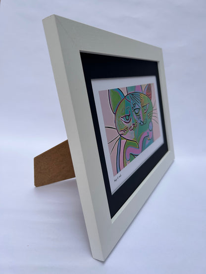 ‘Hug it out’ limited-edition framed print