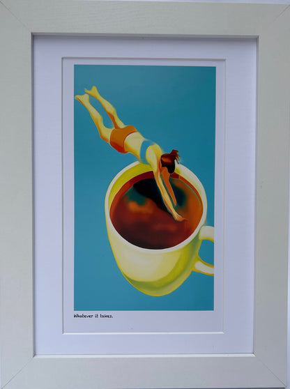 ‘Whatever it takes’ limited-edition framed print