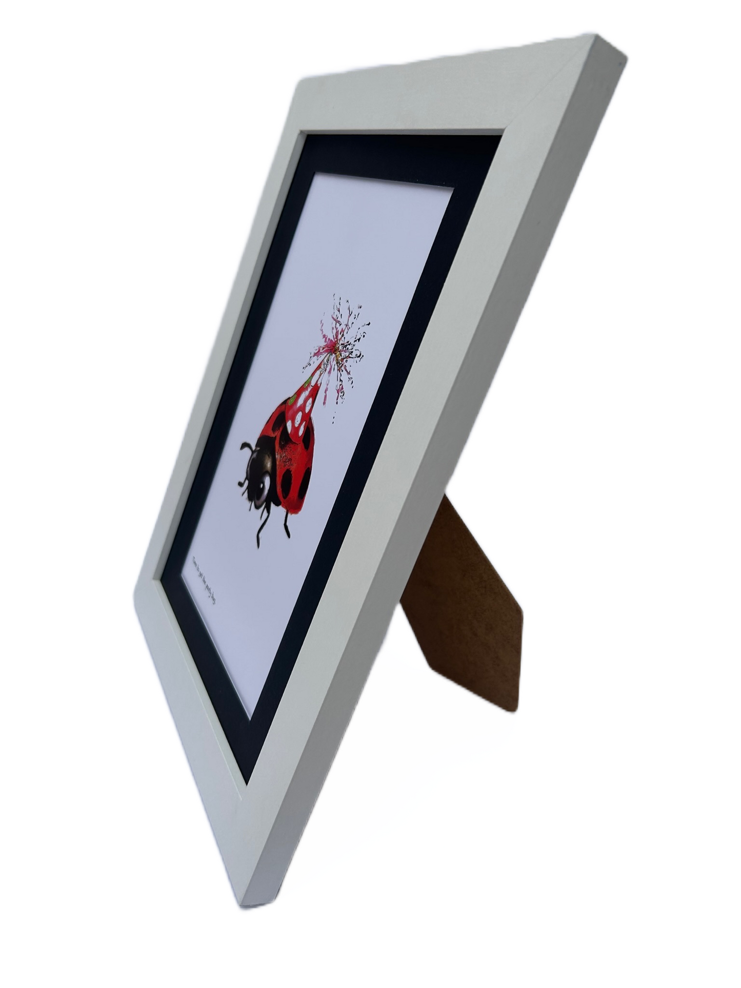 ‘Time to get the party bug’ limited-edition framed print