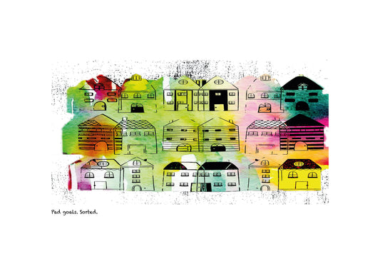 ‘Pad goals, sorted’ limited-edition framed print